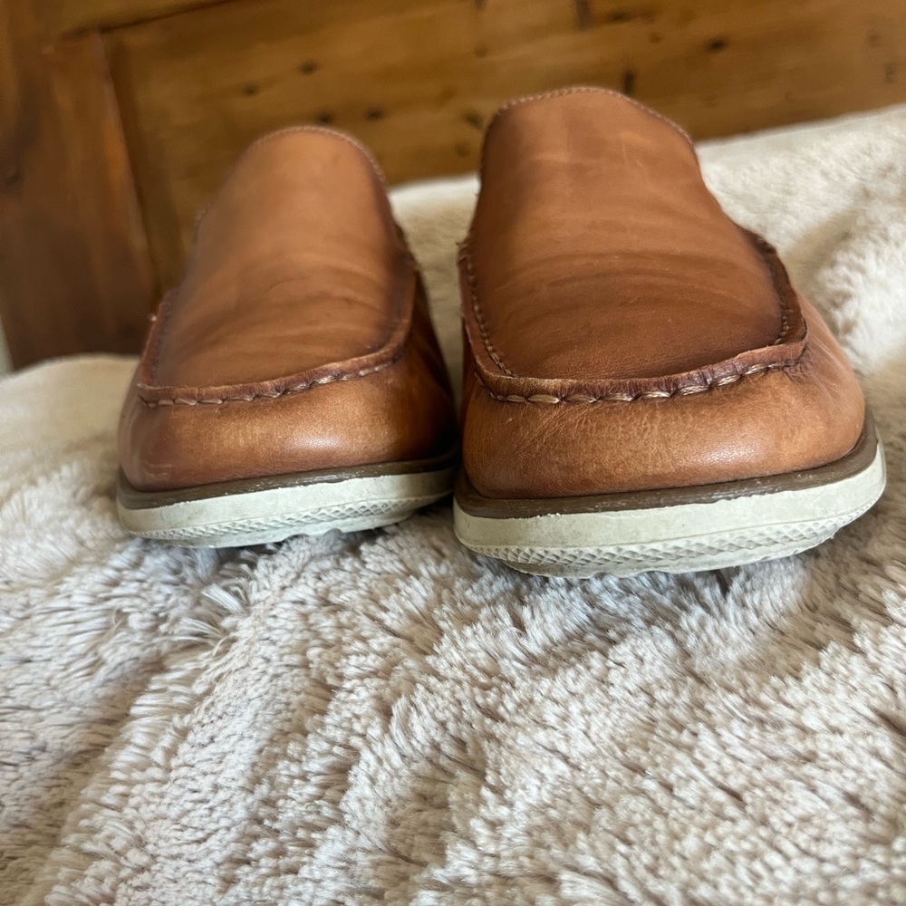 Florsheim Tan Leather Loafers - Picture 9 of 13
